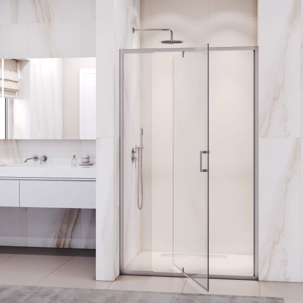 Душевая дверь RGW PA-008 350800878-11 70 см профиль хром стекло прозрачное