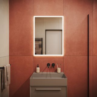 Зеркало с подсветкой Sancos Palace PA600 60см с сенсорным выключателем Зеркало с подсветкой Sancos Palace PA600 60см с сенсорным выключателем