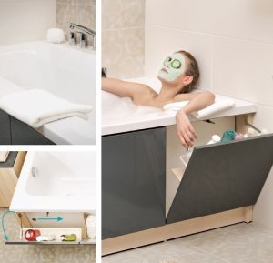 Панель фронтальная для ванны Cersanit SMART 170 Grey