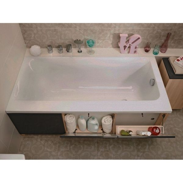 Панель фронтальная для ванны Cersanit SMART 170 Grey