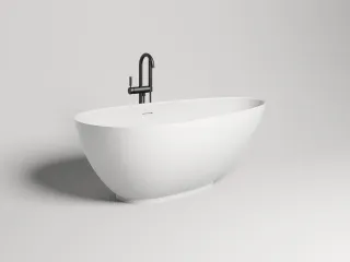 Ванна из искусственного камня Salini Paola S-Sense 101511G 160x77см белый глянцевый Ванна из искусственного камня Salini Paola S-Sense 101511G 160x77см белый глянцевый