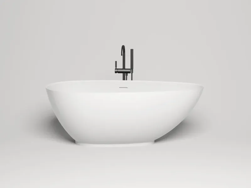 Ванна из искусственного камня Salini Paola S-Sense 101511G 160x77см белый глянцевый