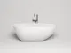Ванна из искусственного камня Salini Paola In S-Stone 101611SMRF 160x77см RAL полностью