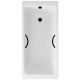 Ванна чугунная Delice Parallel DLR220505RB-AS 170х70 с черными матовыми ручками Ванна чугунная Delice Parallel DLR220505RB-AS 170х70 с черными матовыми ручками