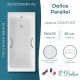 Ванна чугунная Delice Parallel DLR220503R-AS 150x70 с ручками Ванна чугунная Delice Parallel DLR220503R-AS 150x70 с ручками