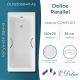 Ванна чугунная Delice Parallel DLR220504R-AS 160x70 с ручками Ванна чугунная Delice Parallel DLR220504R-AS 160x70 с ручками