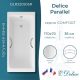 Ванна чугунная Delice Parallel DLR 220505R 170x70 с ручками Ванна чугунная Delice Parallel DLR 220505R 170x70 с ручками