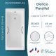 Ванна чугунная Delice Parallel DLR220506R-AS 180x80 с ручками Ванна чугунная Delice Parallel DLR220506R-AS 180x80 с ручками