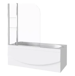 Шторка для ванны Bas SCREEN HS-100-C-CH