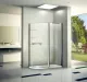 Душевое ограждение Good Door Pandora R-120-C-CH 120*80 профиль хром, стекло прозрачное