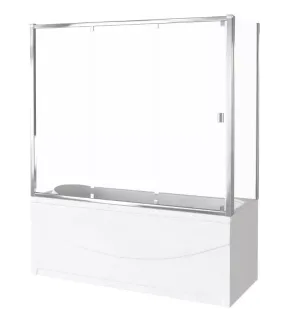 Шторка для ванны Bas SCREEN WTW-150-C-CH