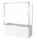 Шторка для ванны Bas SCREEN WTW-150-C-CH