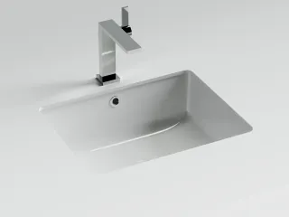 Раковина встраиваемая снизу Ceramicanova Эра (Era) CN7033 50 см белый