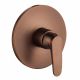 Встраиваемый смеситель Swedbe Terracotta 2557 с подключением на один выход бронза
