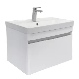 Тумба под раковину Comforty Валдай-70П 00-00020837 белый матовый