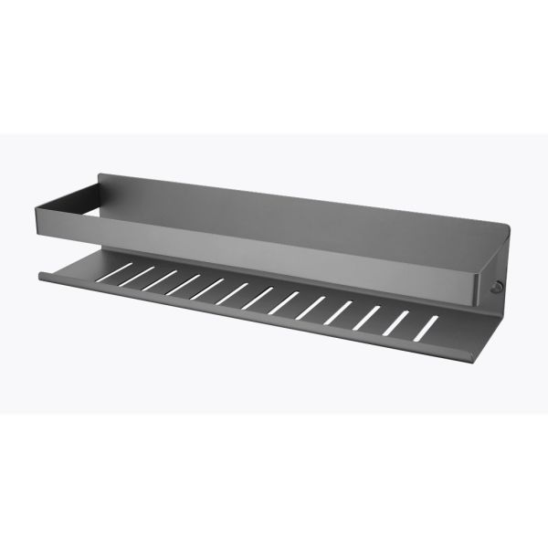 Полка для ванной комнаты Raglo R340.03.09 графит Полка для ванной комнаты Raglo R340.03.09 графит