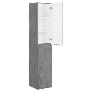 Шкаф-колонна Vincea Norma  VSC-2NF170BT 35 см бетон