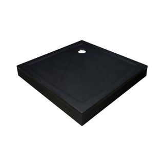 Душевой поддон Ravak Perseus Pro XA034401010BM 80x80 см чёрный матовый