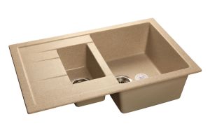Мойка кухонная GranFest Песок Quadro Q-775 KL пес