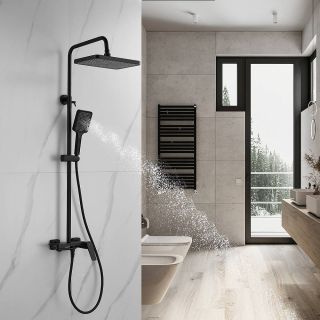 Душевая стойка Shevanik S4226H чёрный Душевая стойка Shevanik S4226H чёрный