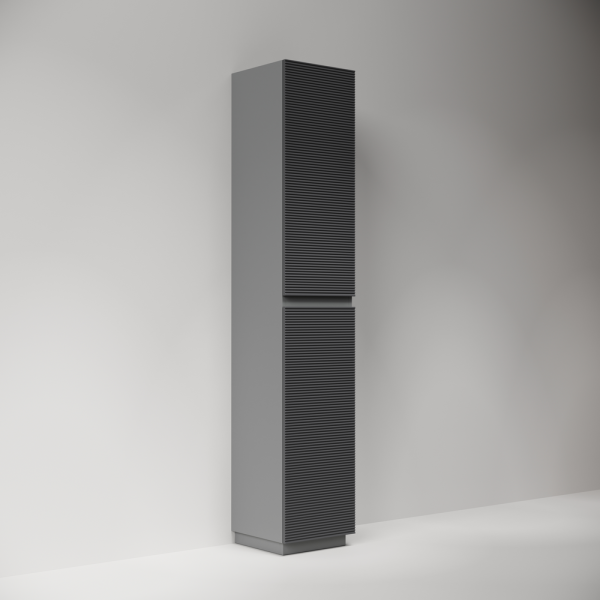 Шкаф-пенал напольный Sancos Folk Floor PFL35FGS 35 см Grey soft