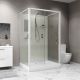 Душевая кабина Niagara Standart ST120/90/15Q/BK 120x90 см профиль белый стекло прозрачное