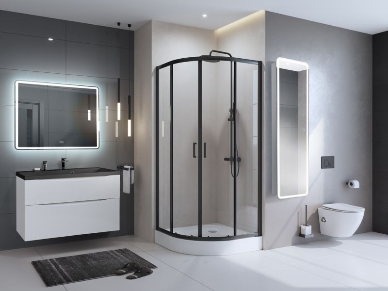 Зеркало шкаф BelBagno Marino  SPC-MAR-450/1600-1A-LED-TCH с подсветкой