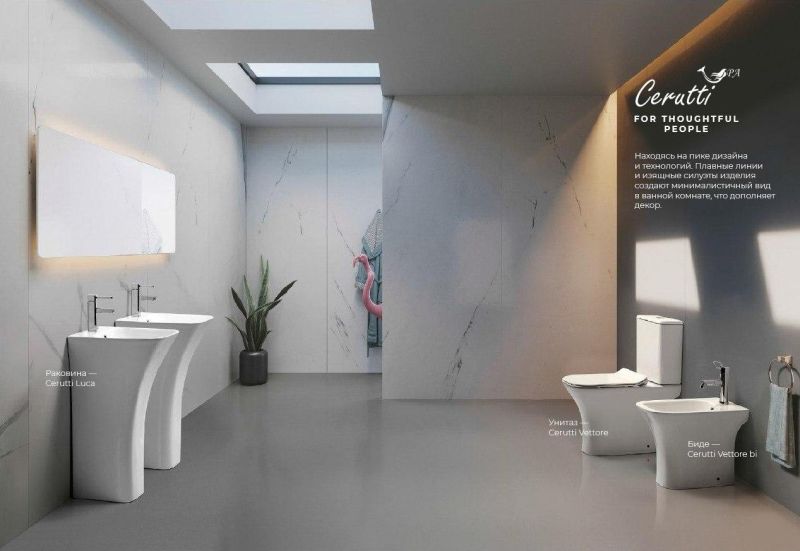 Раковина Ceruttispa  Luca CT7283 450x435x835 напольная