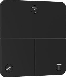 Переключатель потоков для ванны с душем Hansgrohe ShowerSelect 15587670 черный Переключатель потоков для ванны с душем Hansgrohe ShowerSelect 15587670 черный