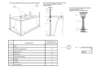Каркас Koller Pool для прямоугольных акриловых ванн универсальный CR180x80 Каркас Koller Pool для прямоугольных акриловых ванн универсальный CR180x80