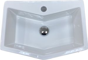 Раковина напольная Laguraty 884 B 35x85см белый