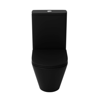 Унитаз напольный Grossman GR-4449BMSQ черный матовый