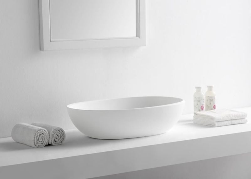 Накладная раковина NT Bagno Milano NT401 60см белый матовый