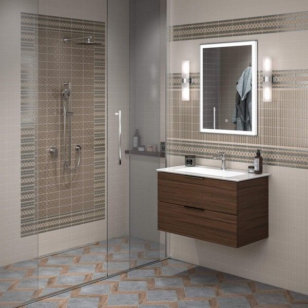 Тумба под раковину Kerama Marazzi Piano Forte PI.F.85\OLM 85 см дымчатый вяз