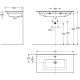 Раковина Kerama Marazzi Piano PI.wb.95 95 см белый
