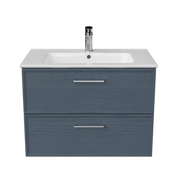 Тумба под раковину Kerama Marazzi Piano Classic PIA.CL.75\BLU.M 75 см ясень синий матовый