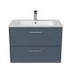 Тумба под раковину Kerama Marazzi Piano Classic PIA.CL.75\BLU.M 75 см ясень синий матовый