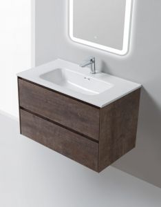 Керамическая раковина на тумбу BelBagno 80см BB800ETL