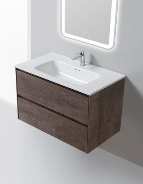 Керамическая раковина на тумбу BelBagno 80см BB800ETL