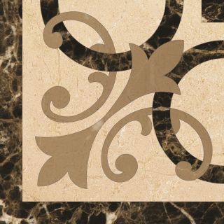 Керамогранит Marmocer PJD-SDPH044 44 Waterjet Border 15x15 (Majesty Corner))