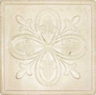 Керамогранит Marmocer PJF-DH008-BJHG 08 Carving Super Ivory Country 14.9x14.9