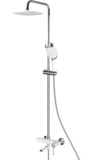 Душевая стойка Shevanik S6036F белый/хром Душевая стойка Shevanik S6036F белый/хром