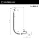 Слив-перелив Whitecross Fill D1102WHG белый