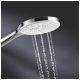 Душевая стойка с термостатом Grohe Rainshower SmartActive 310 26648LS0 белая луна/хром