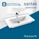 Мебельная раковина Santek Миранда 1WH302251 80 см белый