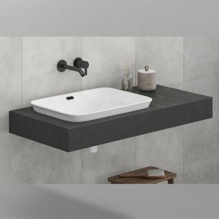 Столешница Velvex Unit 140, белый мрамор Столешница Velvex Unit 140, белый мрамор