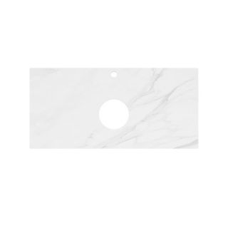 Столешница Kerama Marazzi Plaza Монте Тиберио PL1.SG507120R\100 100 см белый натуральный Столешница Kerama Marazzi Plaza Монте Тиберио PL1.SG507120R\100 100 см белый натуральный