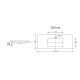 Столешница Kerama Marazzi Plaza Фондамента PL2.DL500920R\120 120 см серый