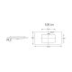 Столешница Kerama Marazzi Plaza Риальто PL2.SG560420R\100 100 см бежевый натуральный