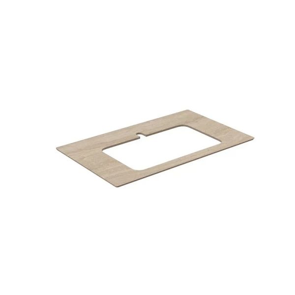 Столешница Kerama Marazzi Plaza Риальто PL2.SG560420R\80 80 см бежевый натуральный